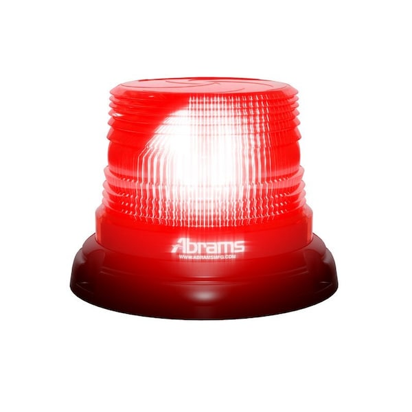 StarEye 4" Dome 12 LED Magnet/Permanent Mount Beacon - Red